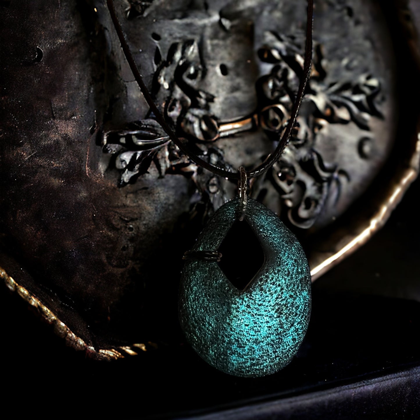 Shimmering Green pendant