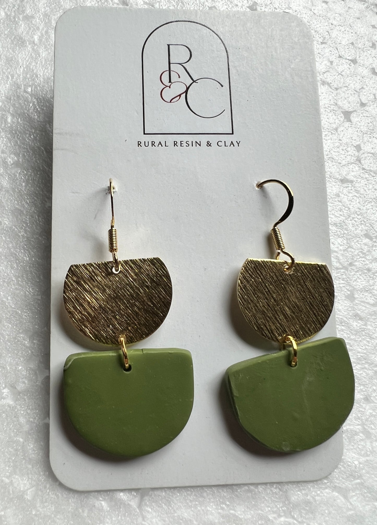 Green with gold