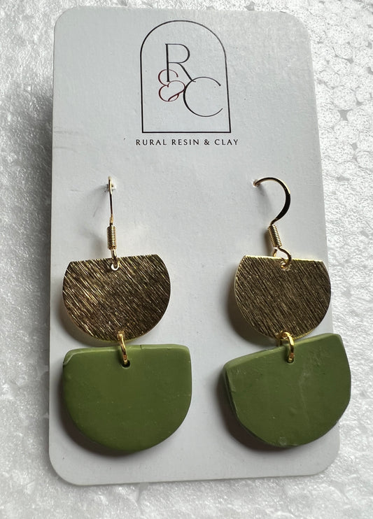 Green with gold