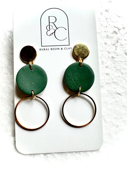 Simple green and gold