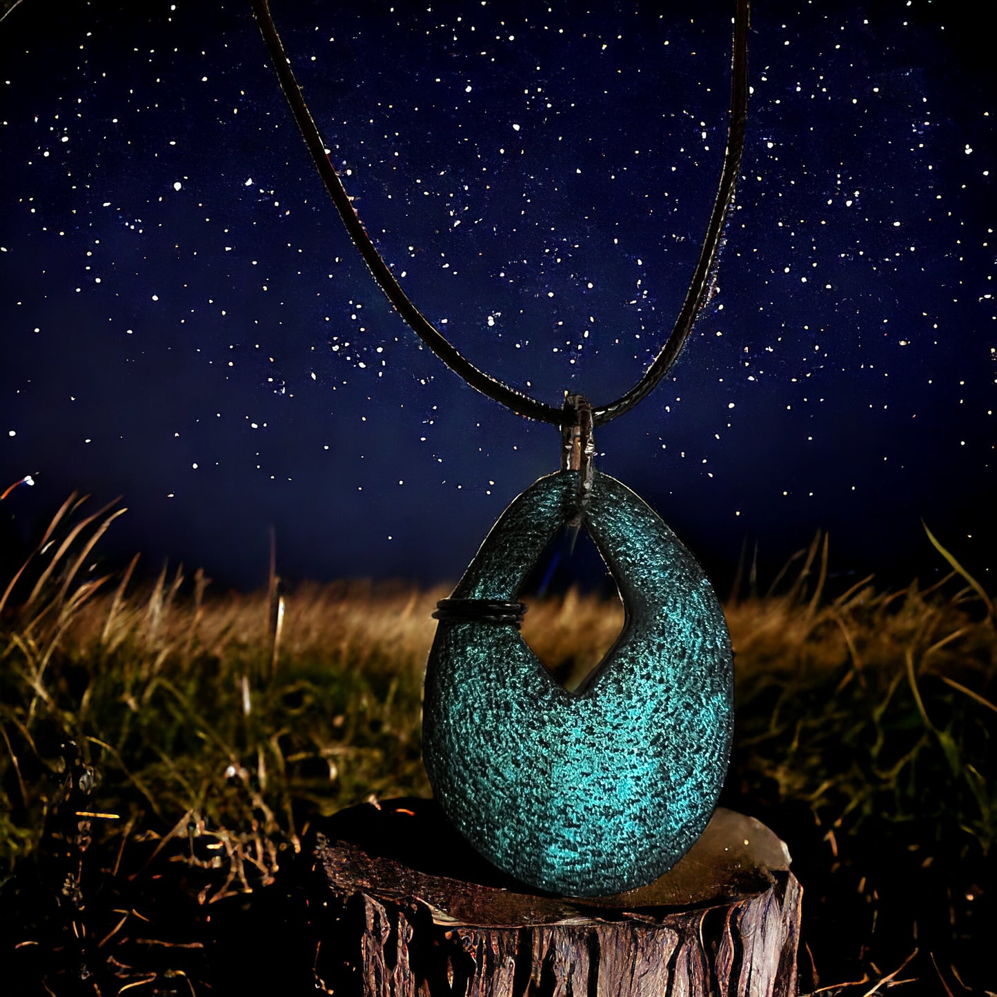 Shimmering Green pendant
