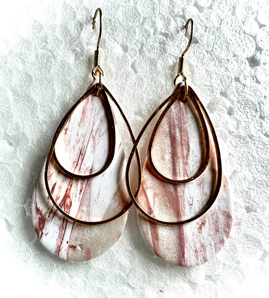 Pink marble